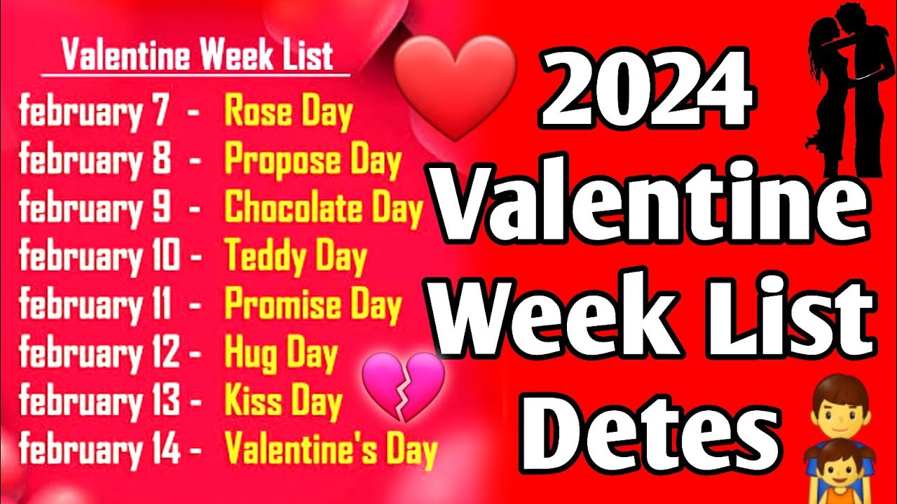 Valentine Week List 2024: कल से शुरू वैलेंटाइन वीक, जानें किस दिन मनेगा कौन सा डे