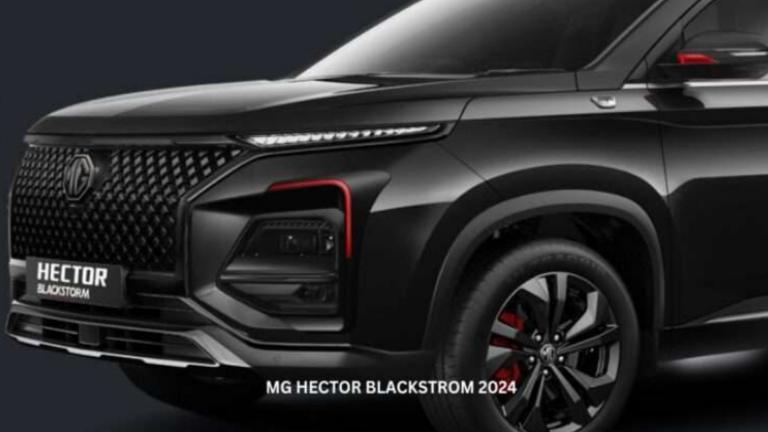 MG Hector Blackstorm Launch